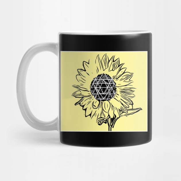 Sunflower Geometric by aaallsmiles